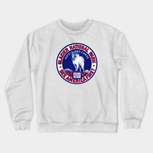 1940s Glacier National Park Crewneck Sweatshirt